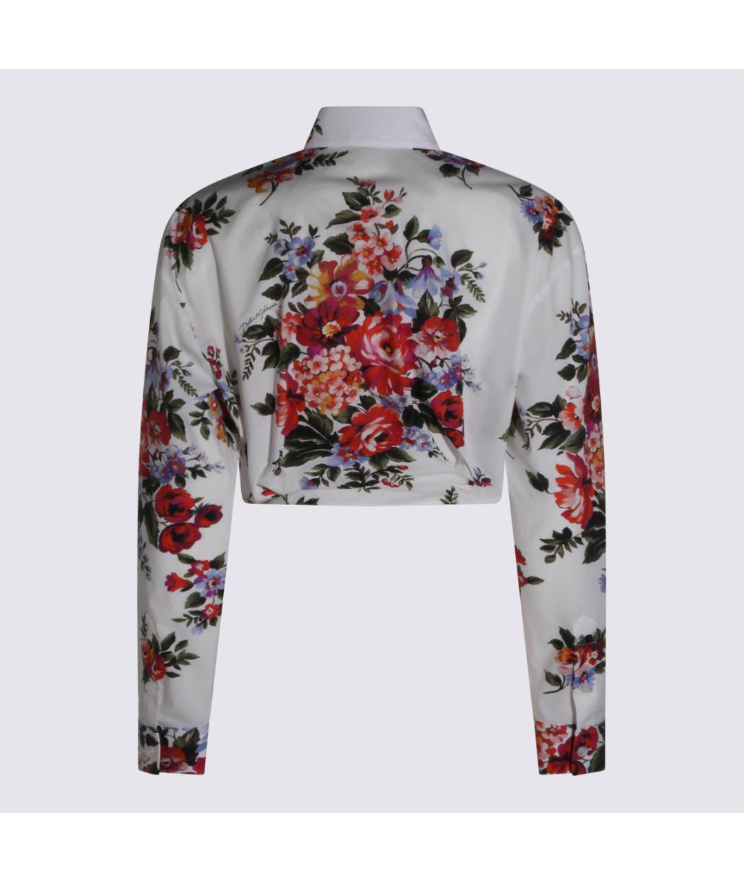 DOLCE&GABBANA Мульти хлопковая блузы, фото 2