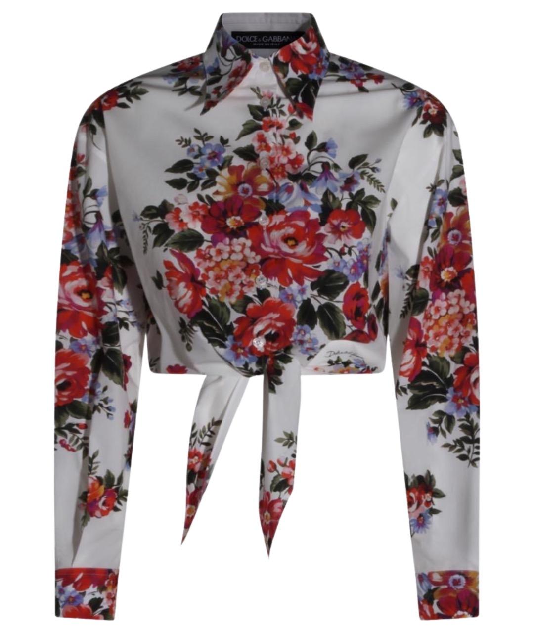 DOLCE&GABBANA Мульти хлопковая блузы, фото 1