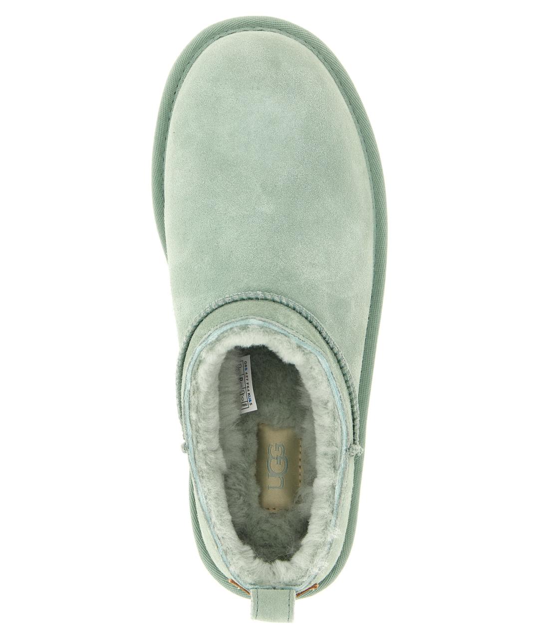 UGG AUSTRALIA Зеленые замшевые ботинки, фото 4