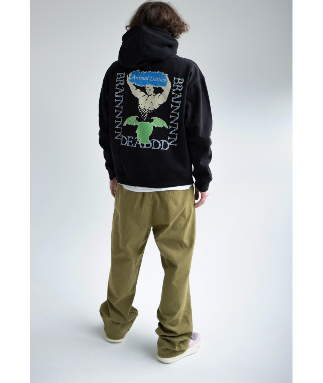 Brain Dead Зеленые хлопковые повседневные брюки, фото 6