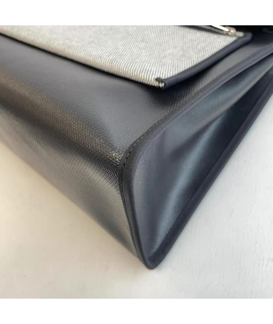 HERMES Черная тканевая сумка через плечо, фото 9