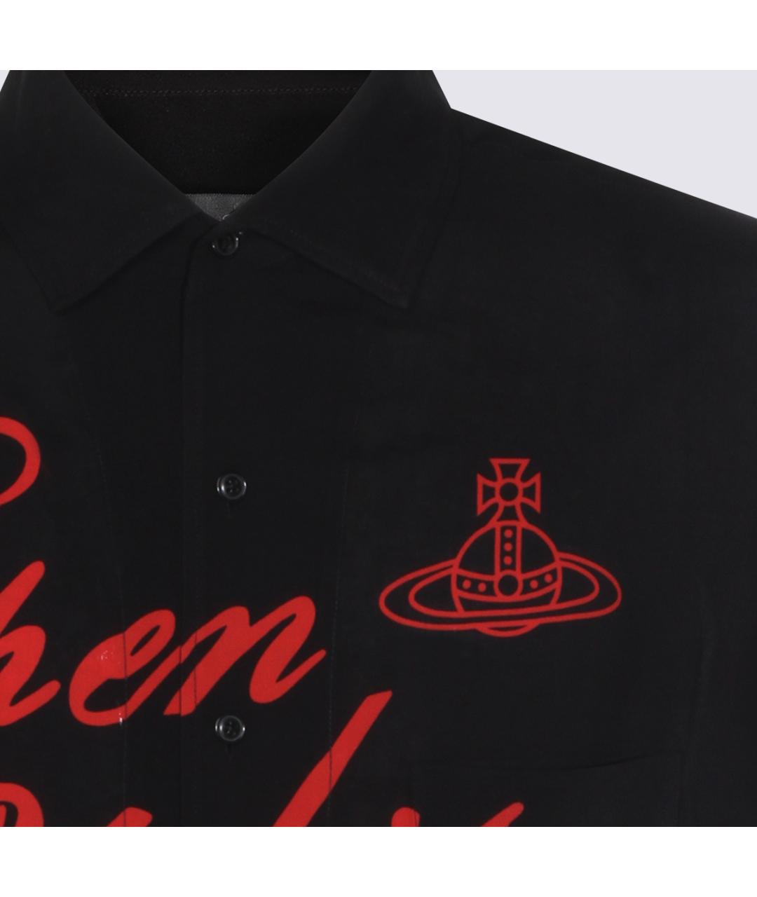 VIVIENNE WESTWOOD Черная кэжуал рубашка, фото 3