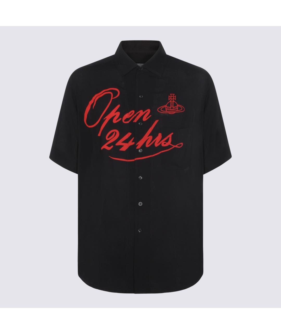 VIVIENNE WESTWOOD Черная кэжуал рубашка, фото 4