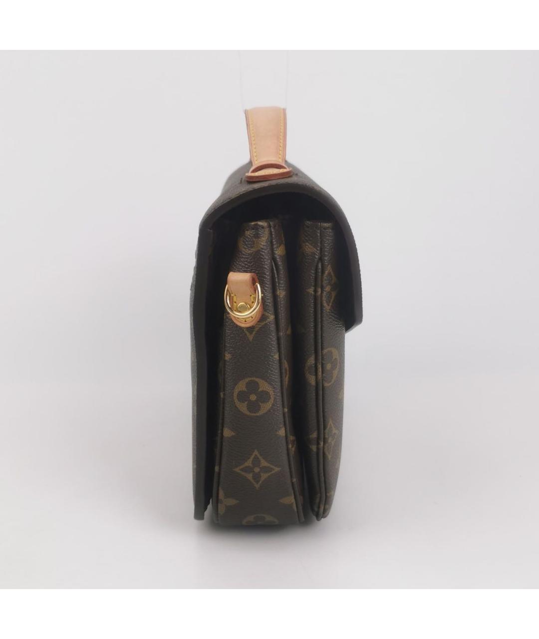 LOUIS VUITTON Коричневая сумка через плечо, фото 3