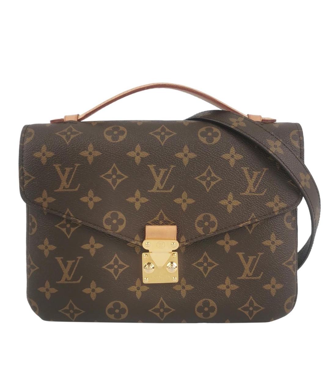 LOUIS VUITTON Коричневая сумка через плечо, фото 1