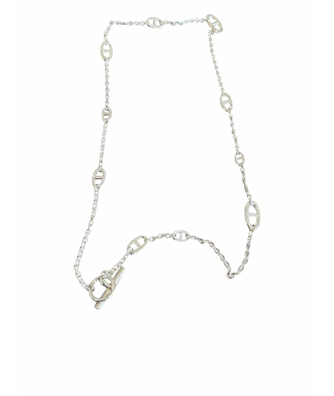 HERMES Серебряная серебряная цепочка, фото 6