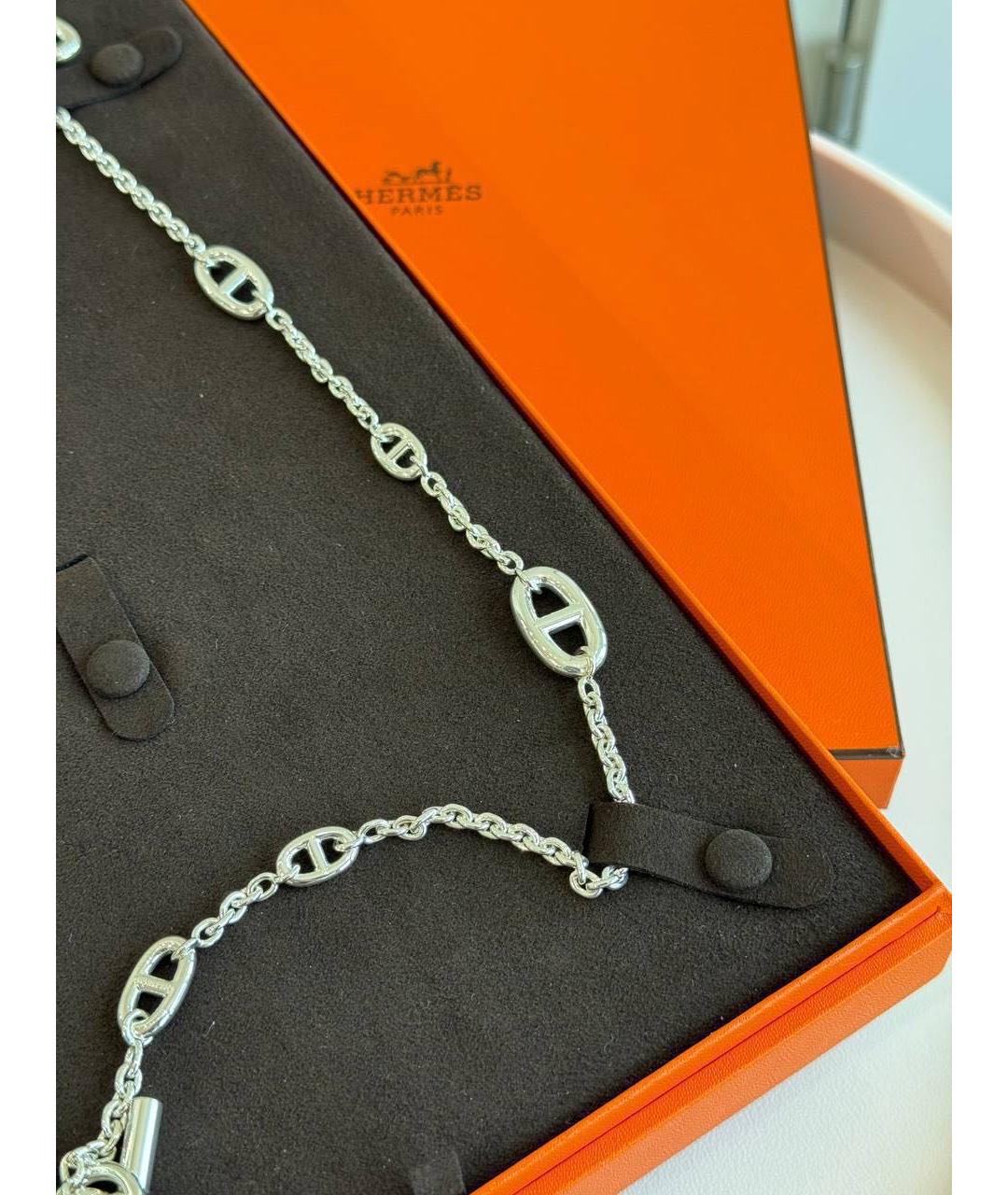HERMES Серебряная серебряная цепочка, фото 2