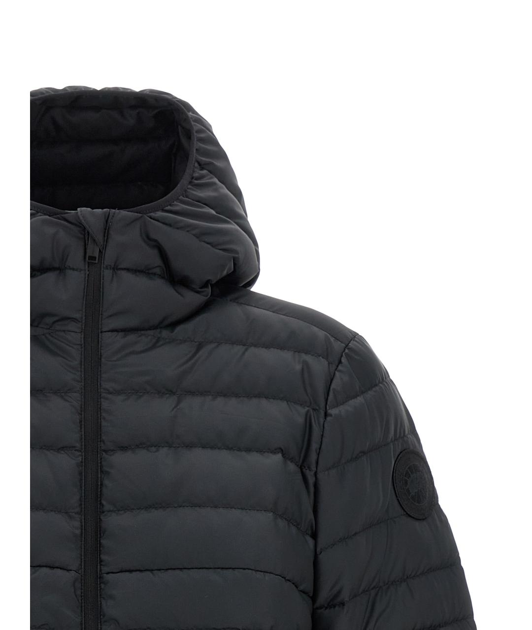 CANADA GOOSE Черный полиамидовый пуховик, фото 3