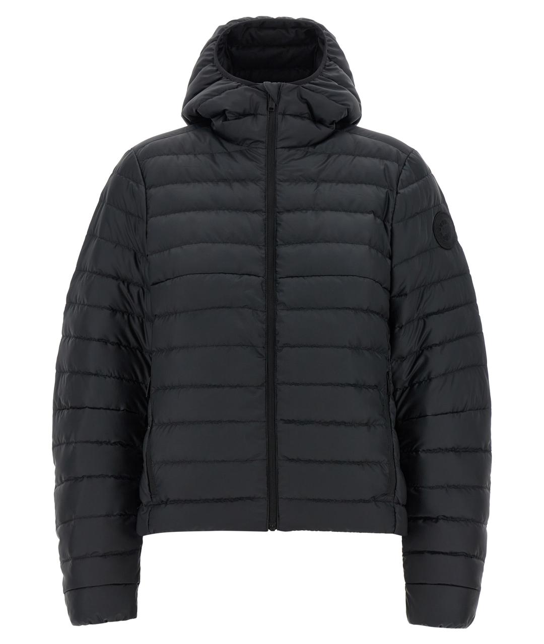 CANADA GOOSE Черный полиамидовый пуховик, фото 1