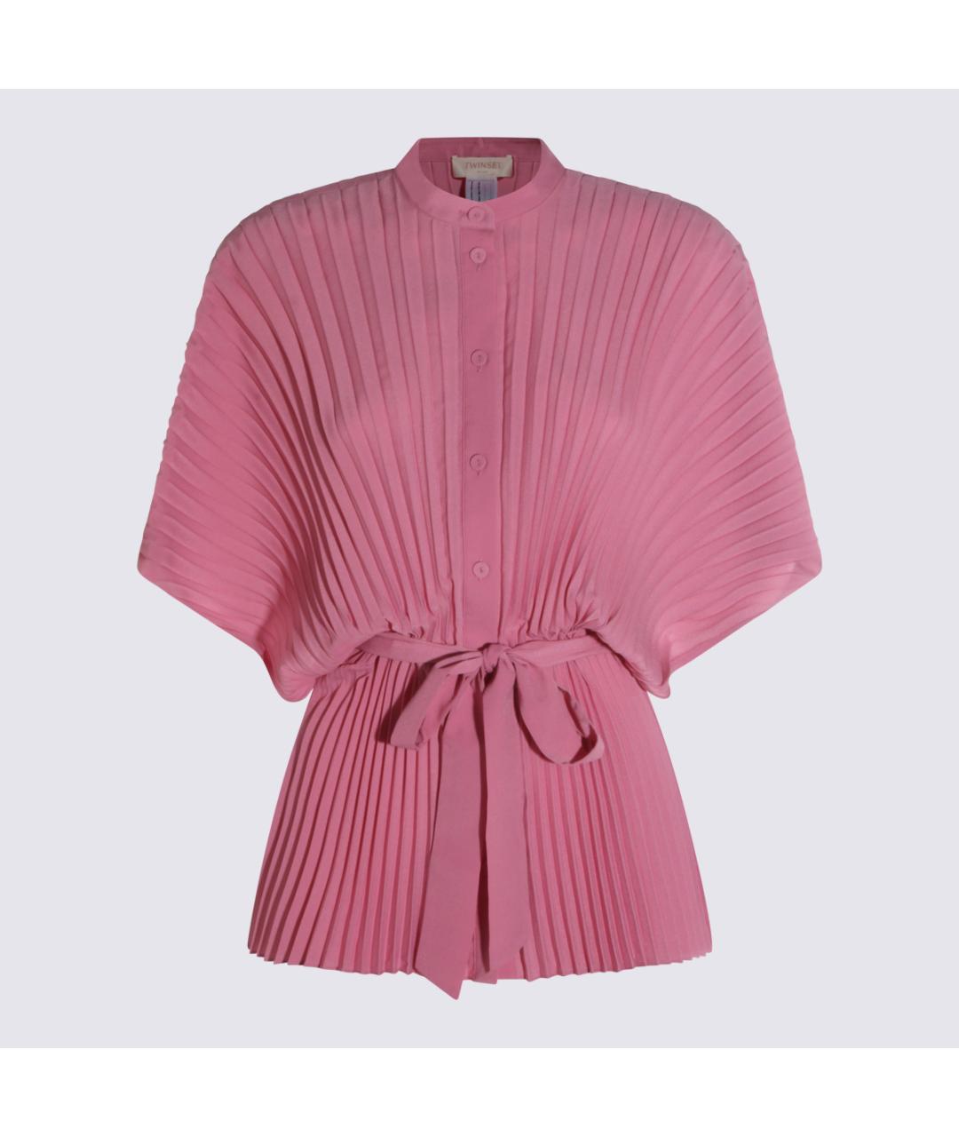 TWIN-SET Розовая блузы, фото 5