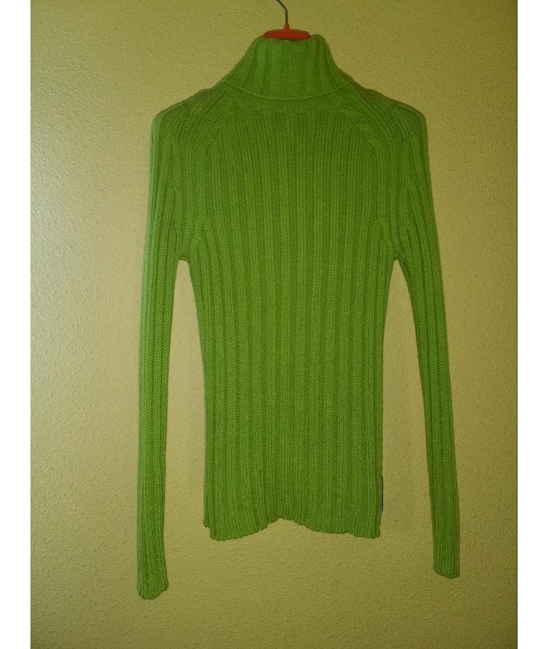 ESCADA Зеленый шерстяной джемпер / свитер, фото 10