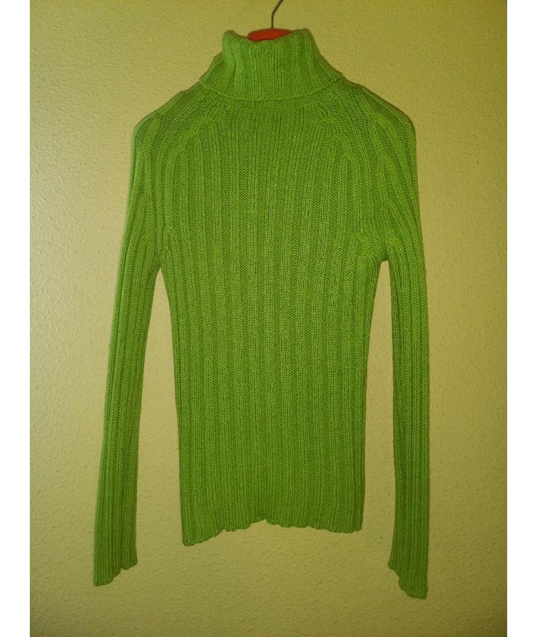 ESCADA Зеленый шерстяной джемпер / свитер, фото 2