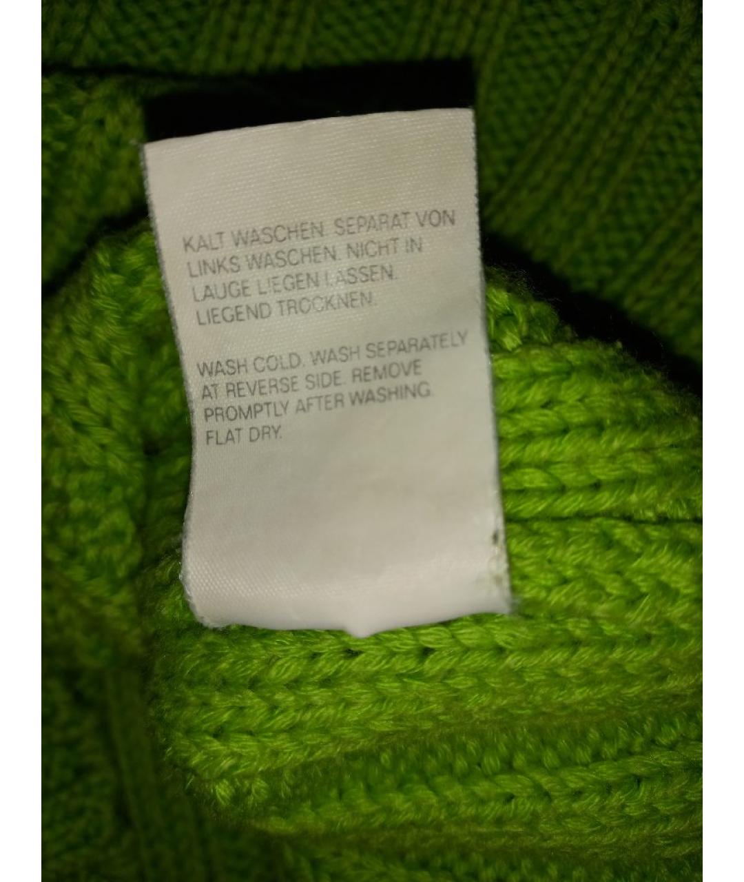 ESCADA Зеленый шерстяной джемпер / свитер, фото 8