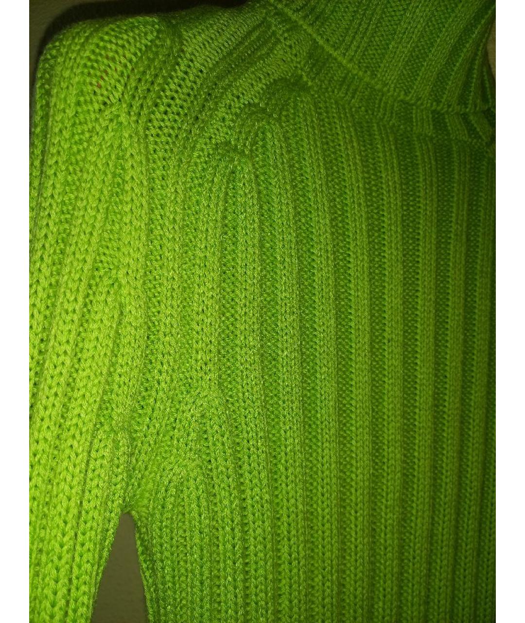 ESCADA Зеленый шерстяной джемпер / свитер, фото 3