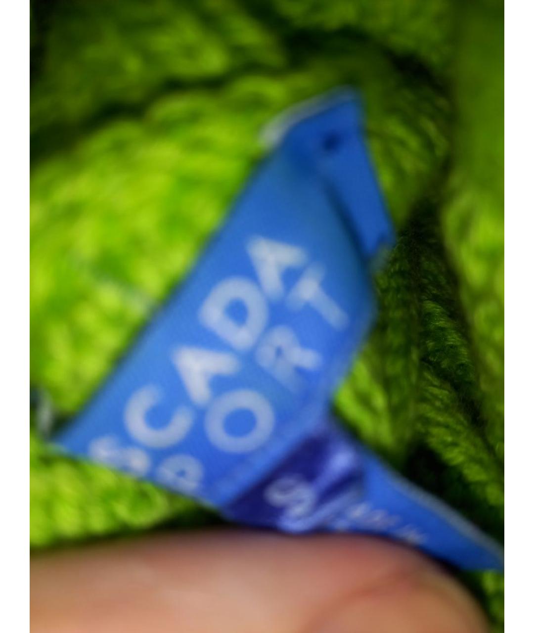 ESCADA Зеленый шерстяной джемпер / свитер, фото 9