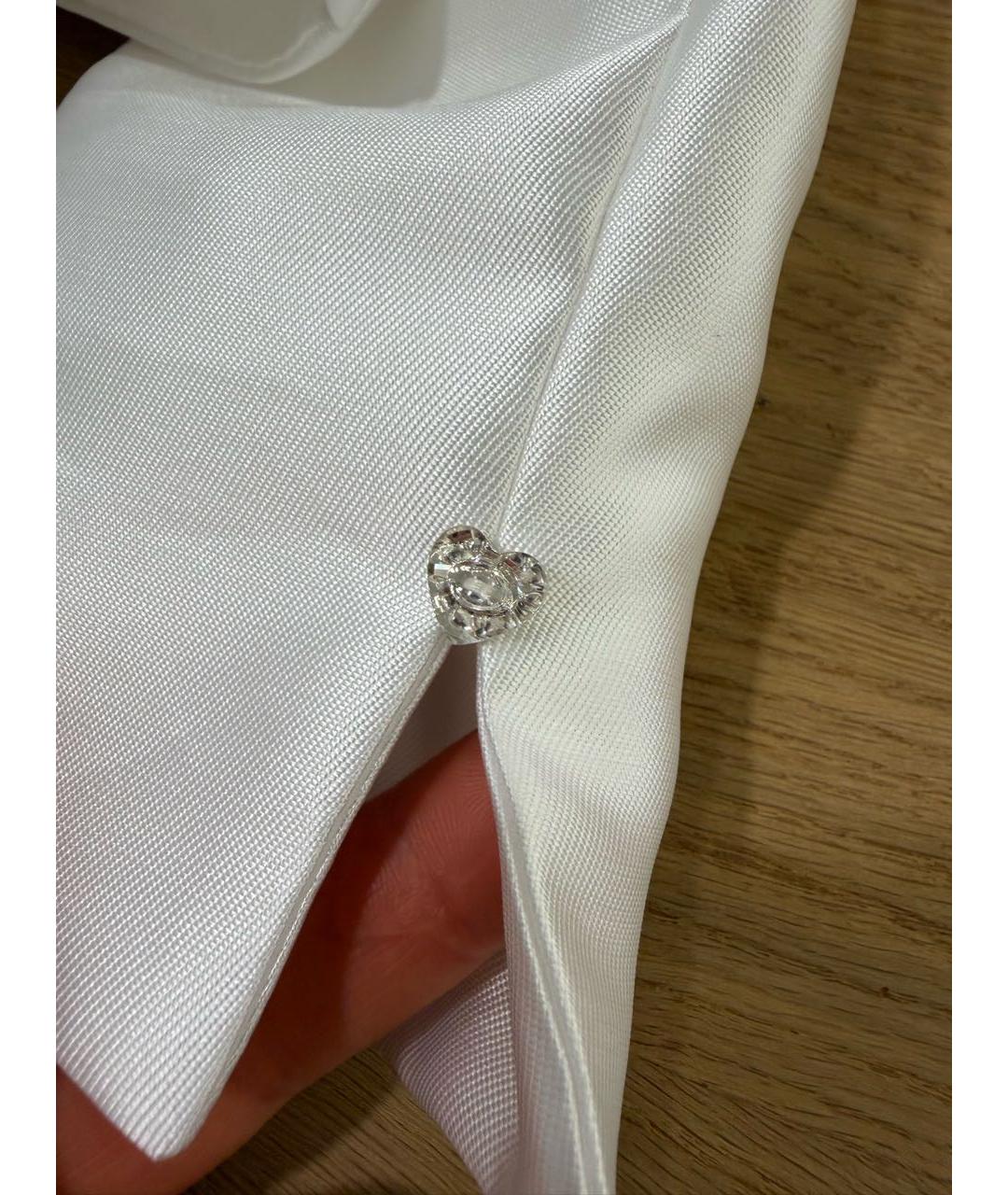 MONNALISA Белый вискозный жакет / жилет, фото 4