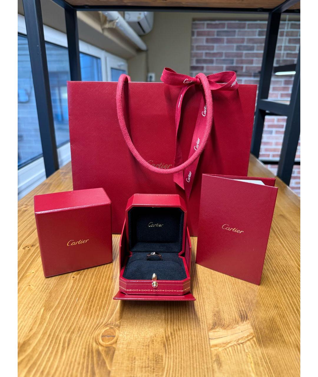 CARTIER Золотое кольцо из розового золота, фото 3