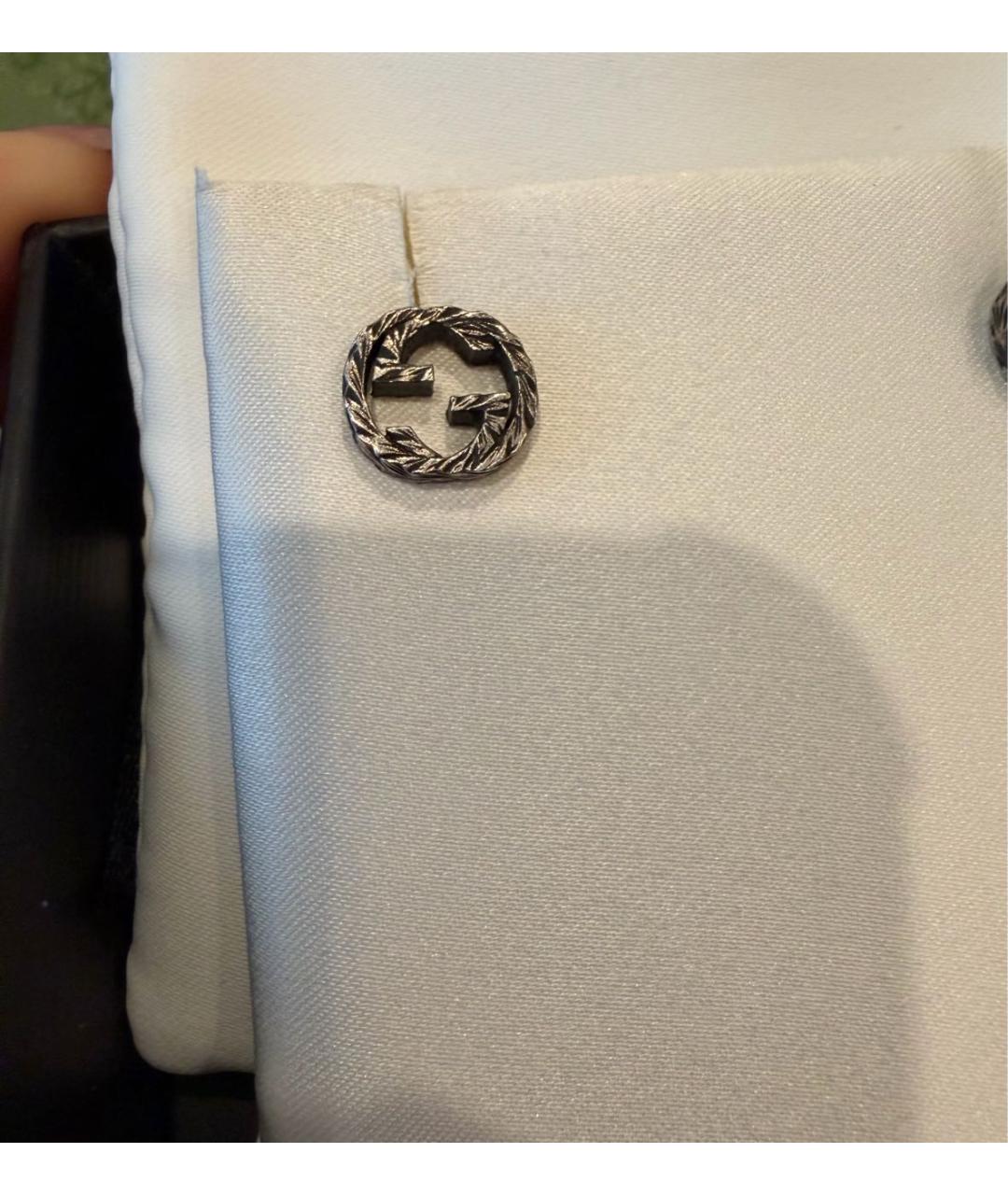 GUCCI Серебряные серебряные серьги, фото 4