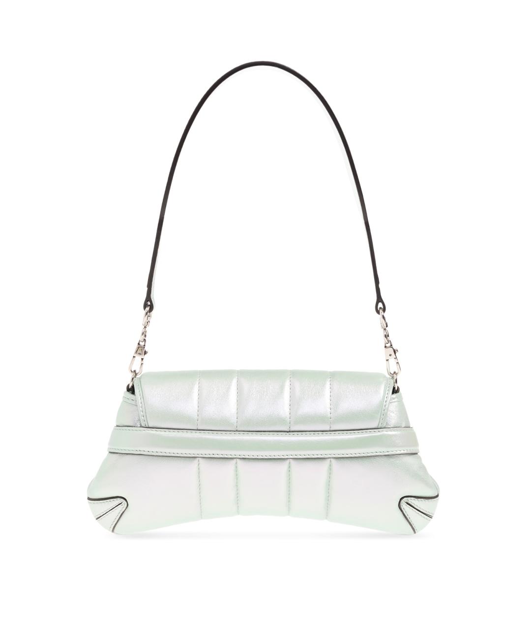 GUCCI Зеленая кожаная сумка через плечо, фото 4