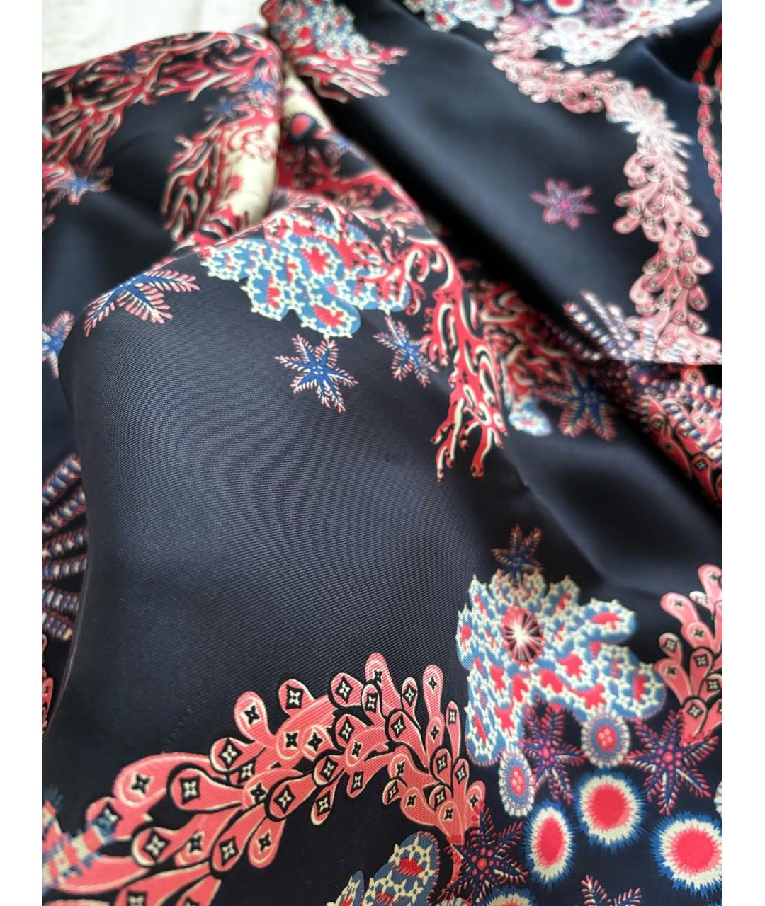 LOUIS VUITTON Мульти шелковый платок, фото 2