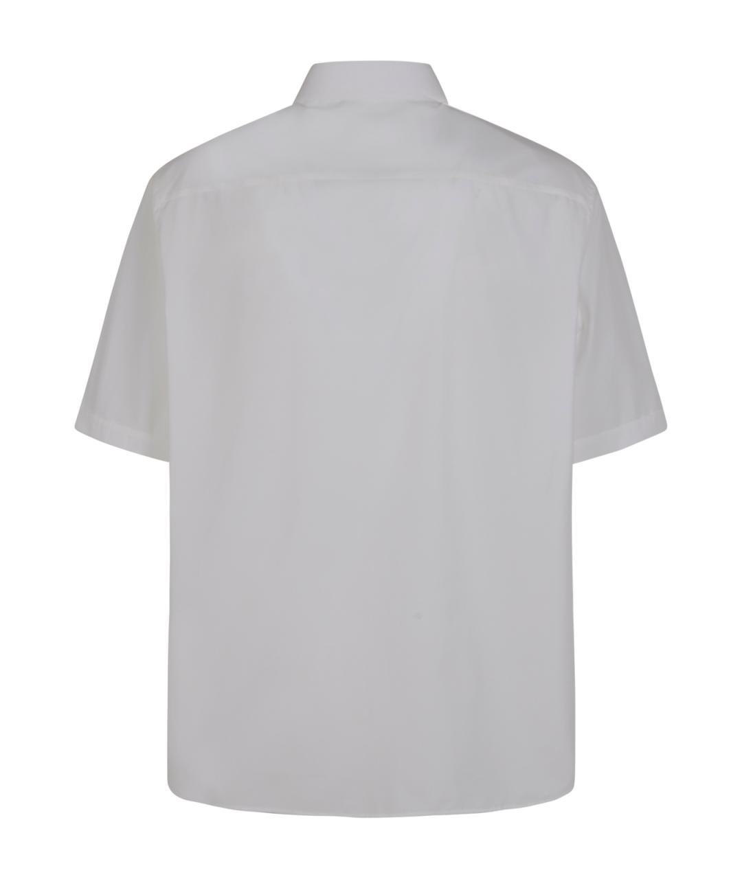 FENDI Белая хлопковая кэжуал рубашка, фото 2