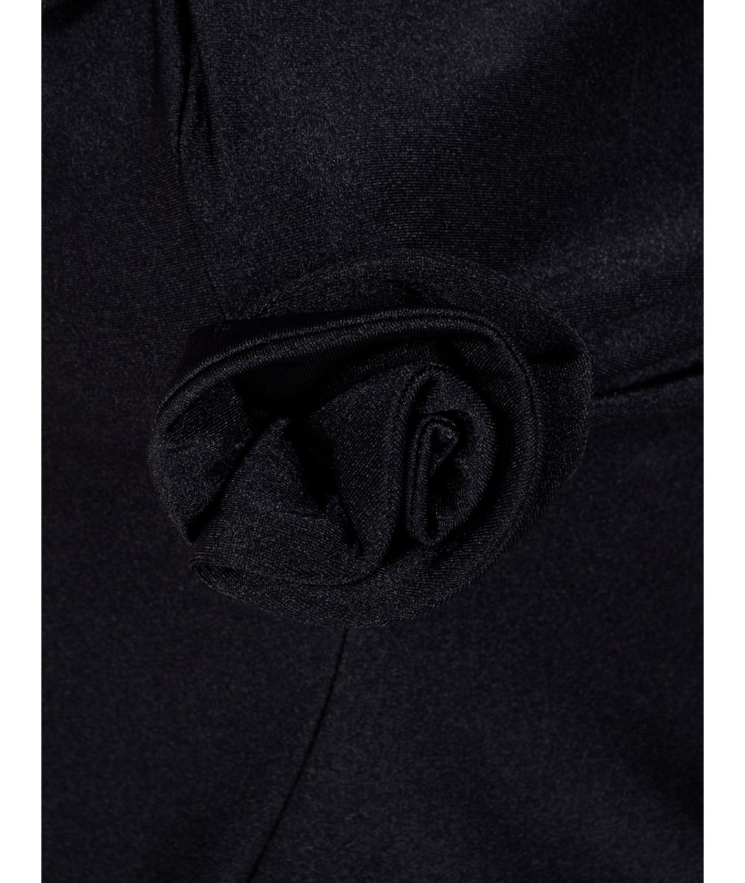 COPERNI Черное полиамидовое коктейльное платье, фото 3