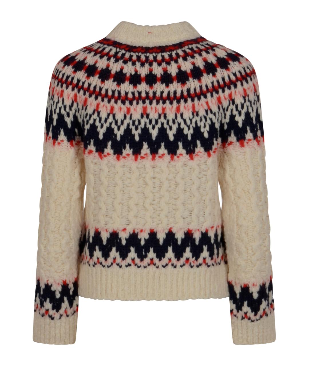 MONCLER GRENOBLE Мульти шерстяной джемпер / свитер, фото 2