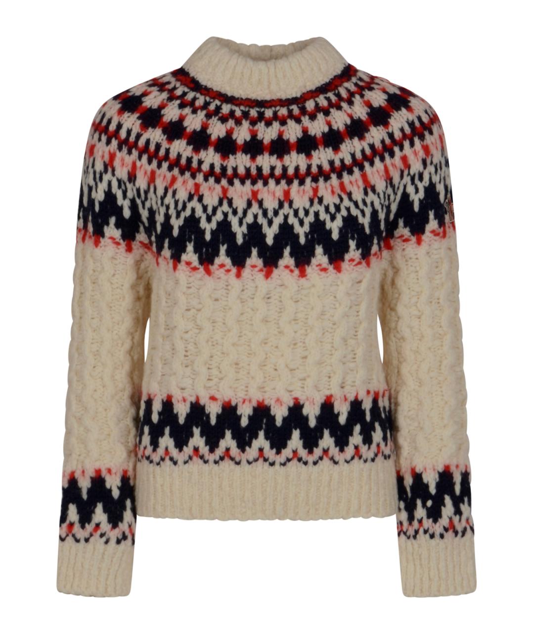 MONCLER GRENOBLE Мульти шерстяной джемпер / свитер, фото 1