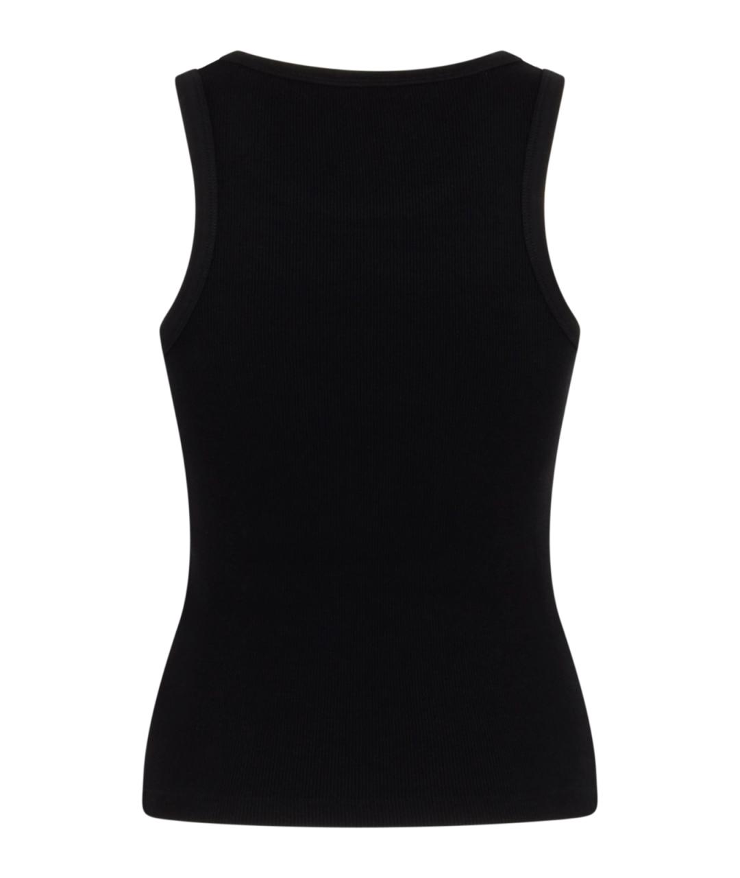 GIVENCHY Черная хлопковая майка, фото 2