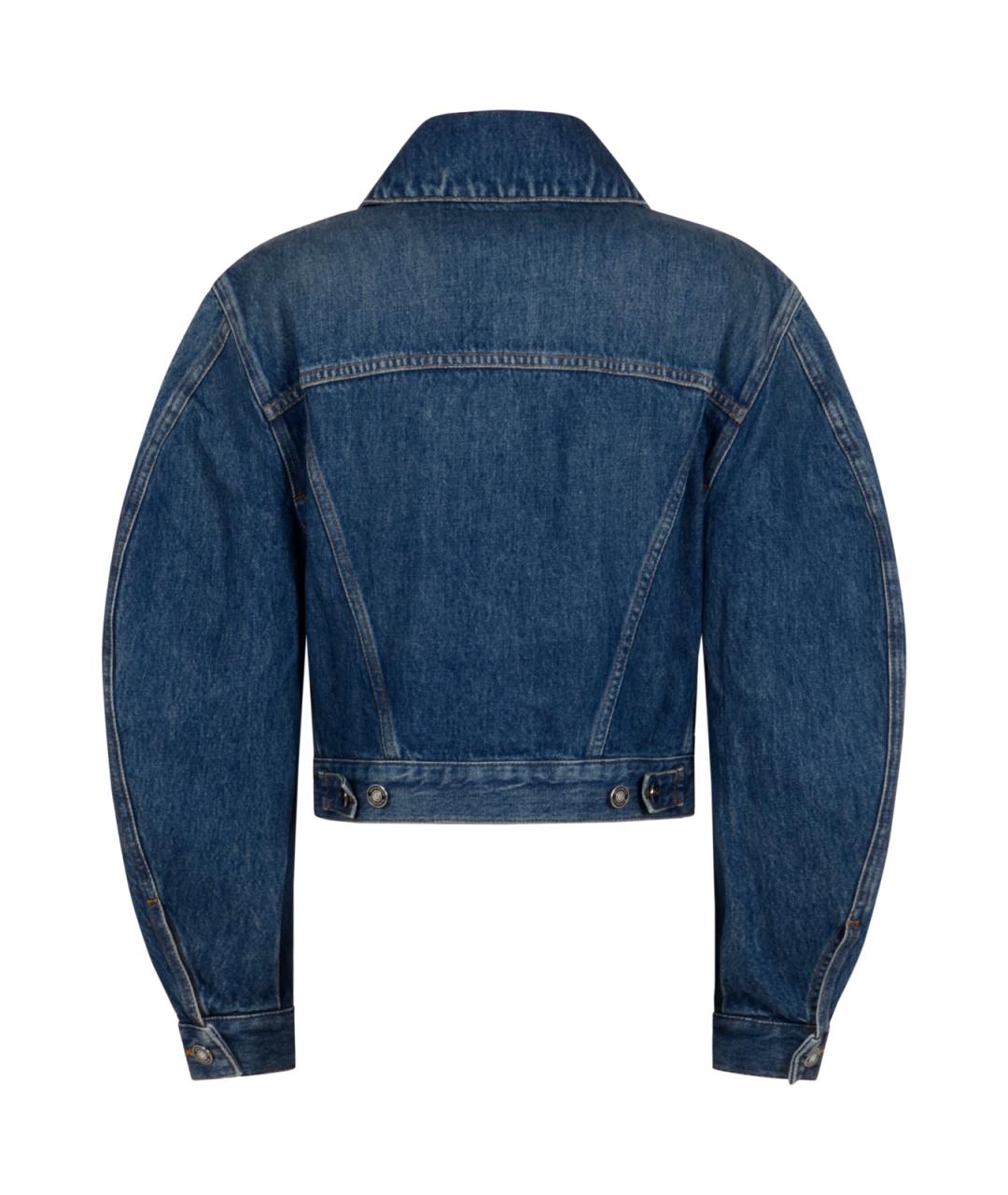 GIVENCHY Синяя хлопковая куртка, фото 2