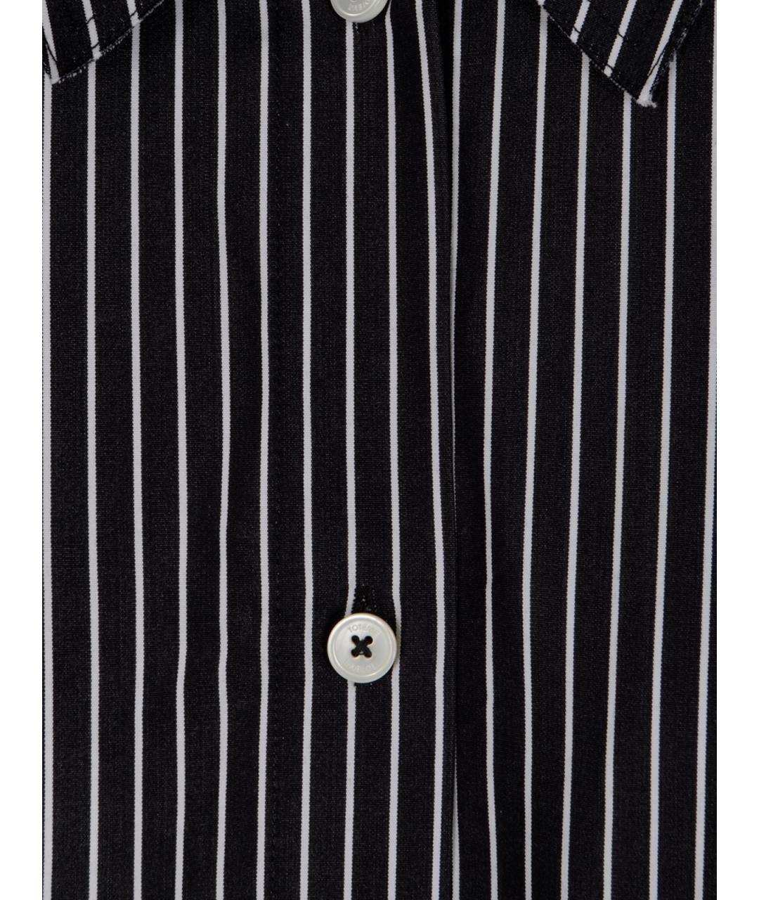 TOTEME Черное хлопковое повседневное платье, фото 3