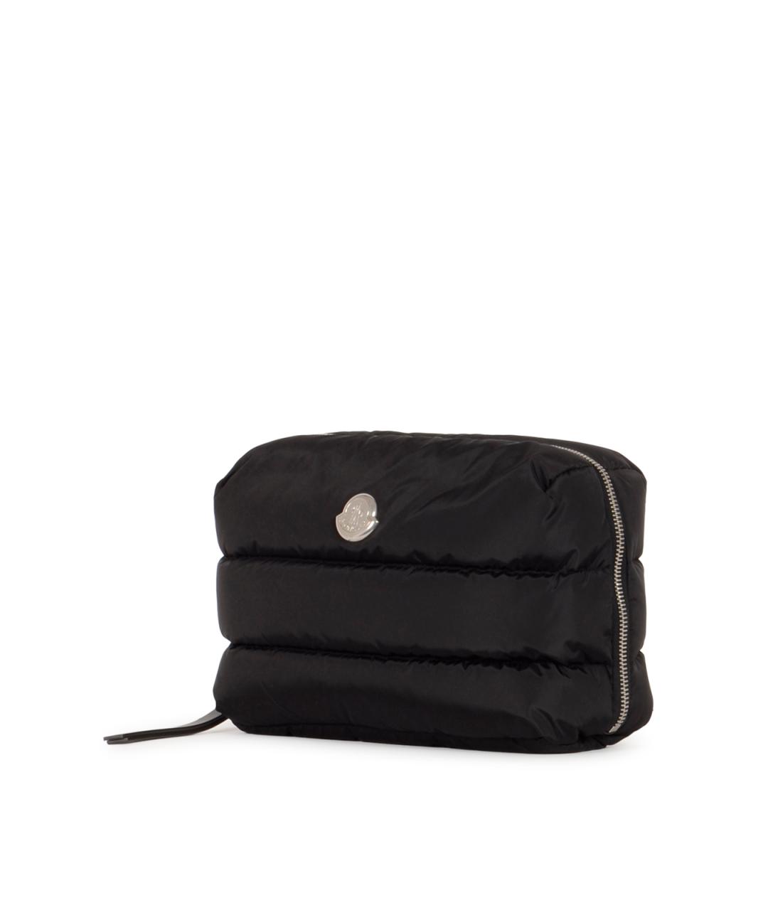 MONCLER Черная синтетическая косметичка, фото 2