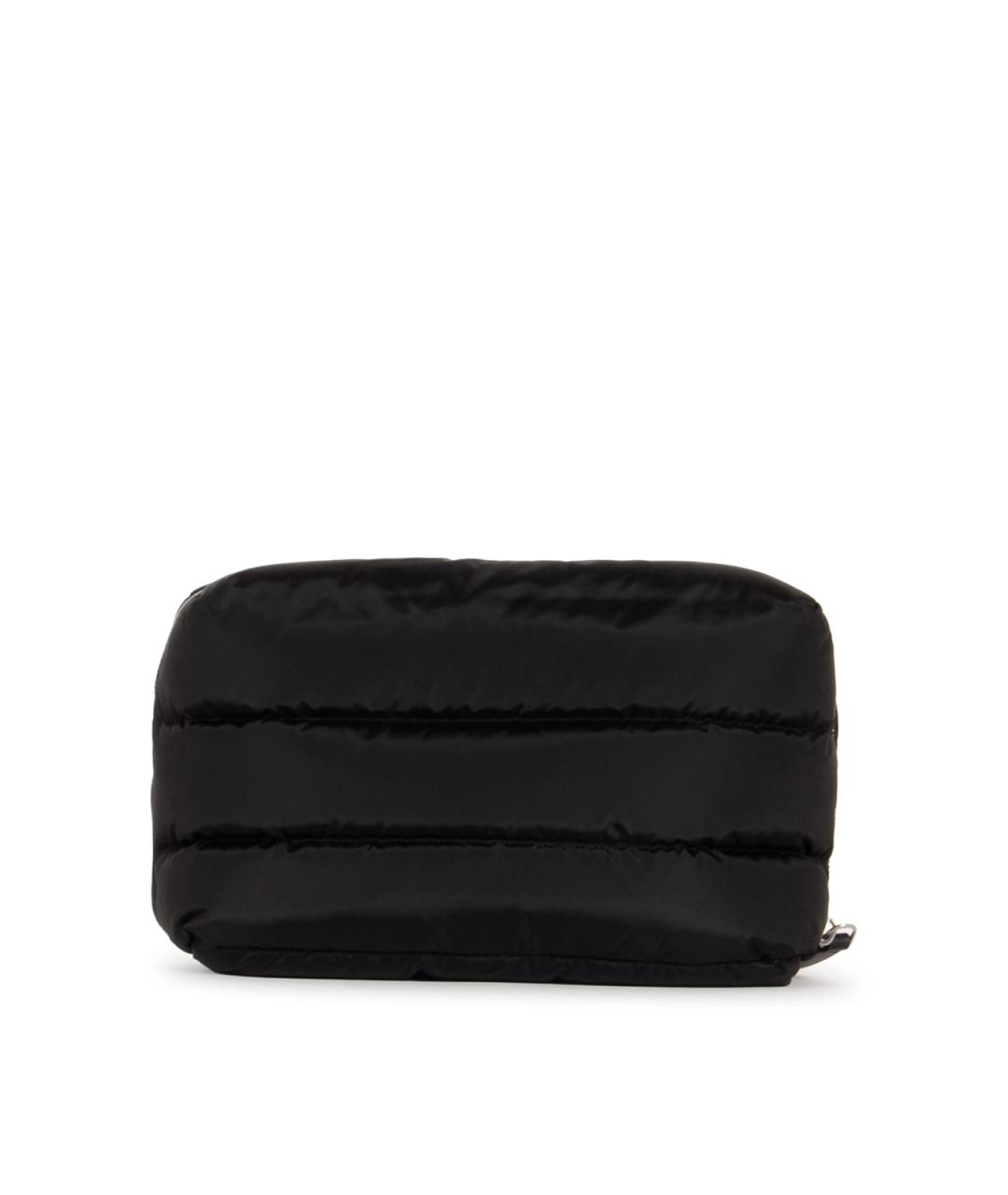 MONCLER Черная синтетическая косметичка, фото 3
