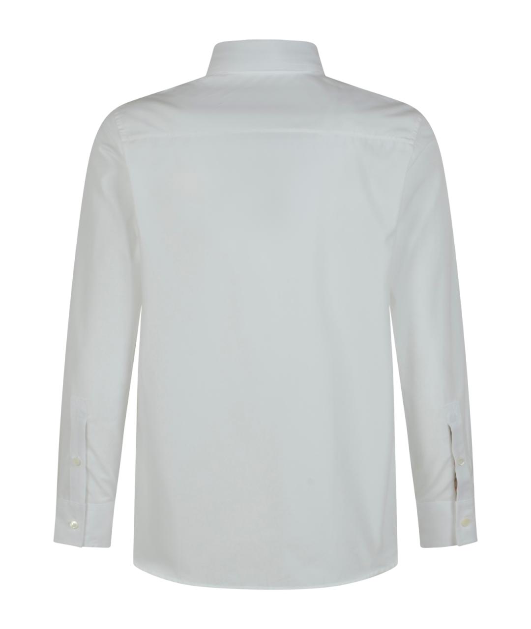 BURBERRY Белая хлопковая рубашка, фото 2