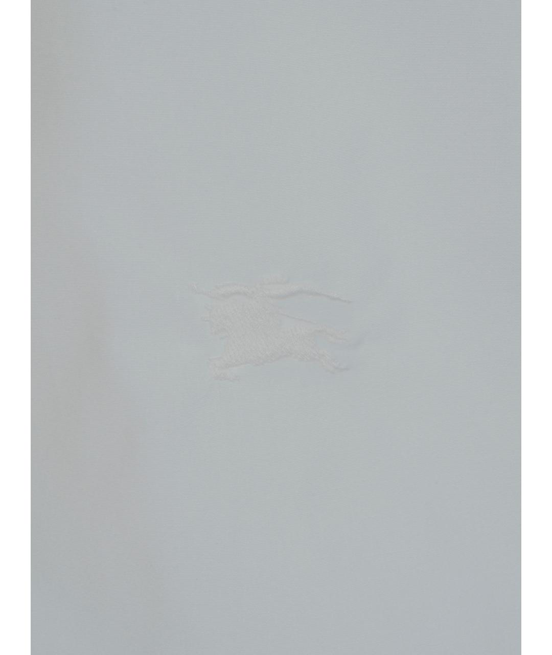 BURBERRY Белая хлопковая рубашка, фото 3