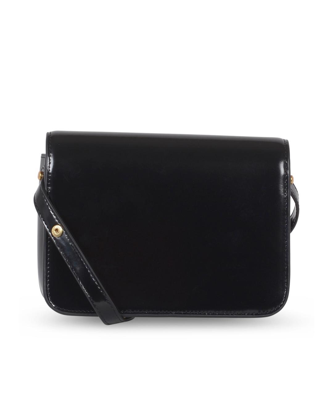TORY BURCH Черная кожаная сумка через плечо, фото 3