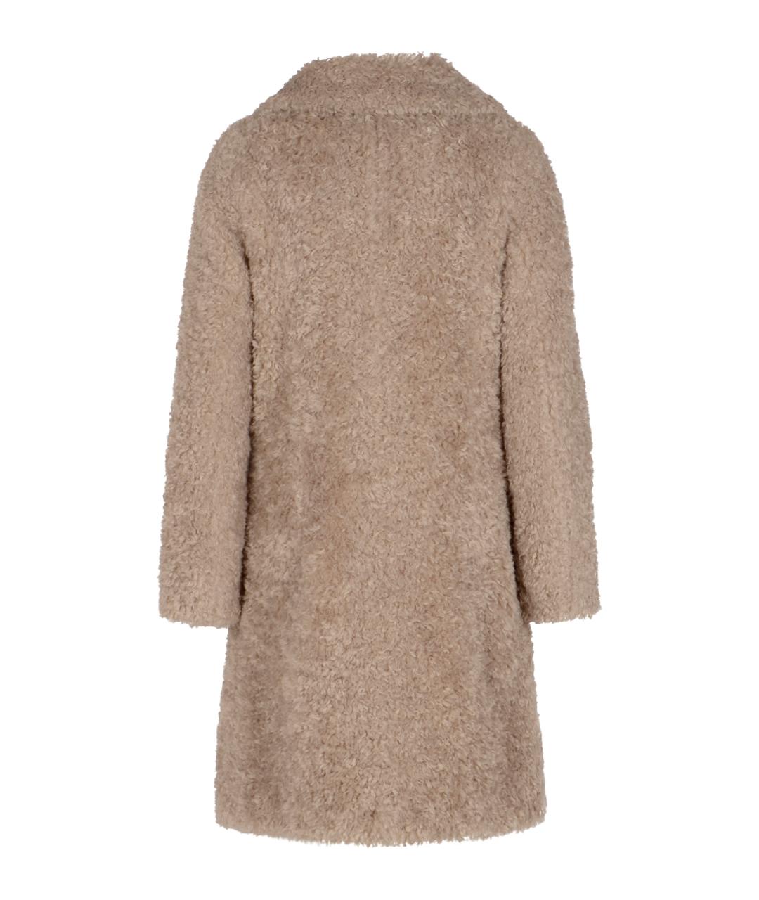 HERNO Бежевое полиэстеровое пальто, фото 2