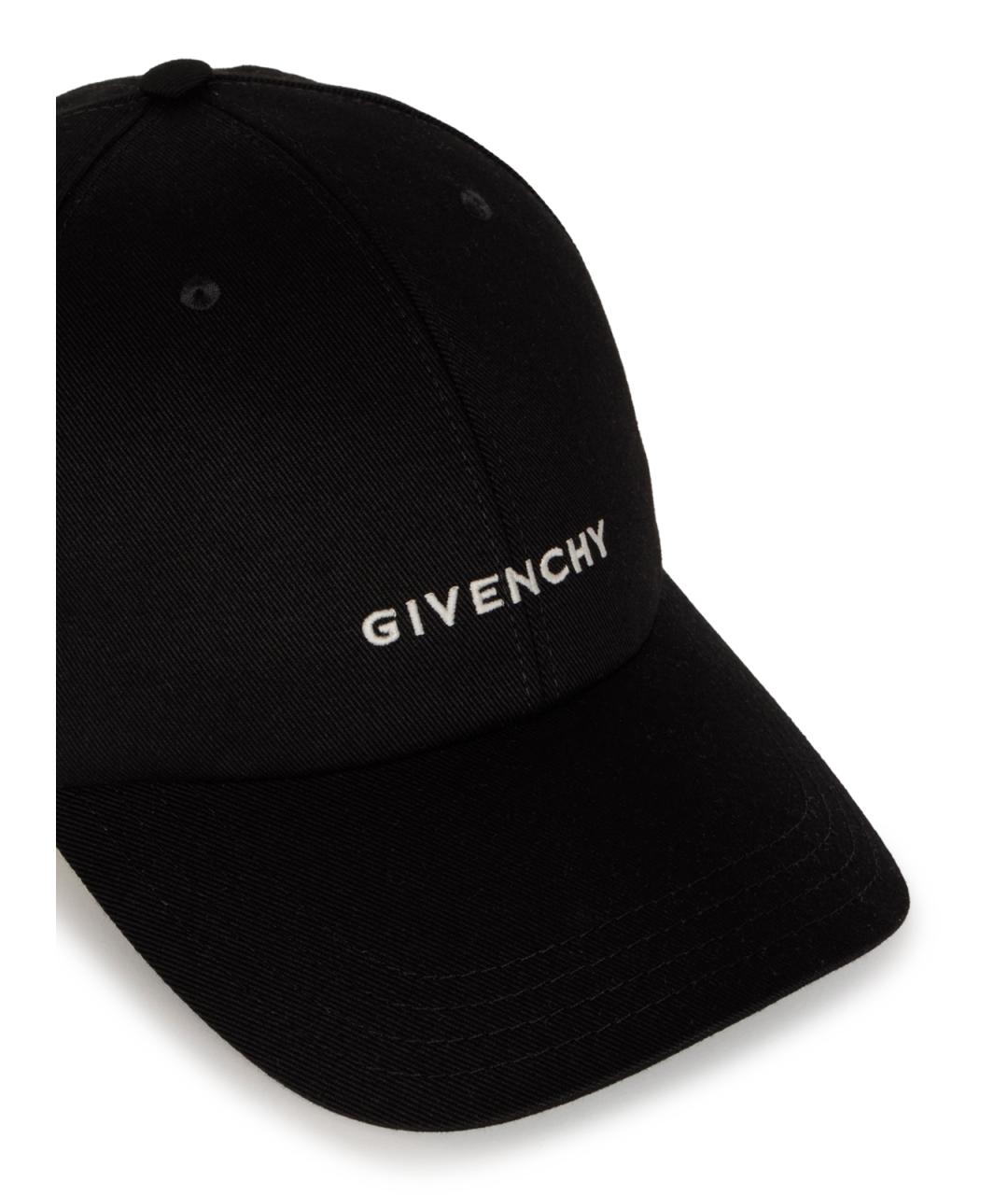 GIVENCHY Черная хлопковая кепка/бейсболка, фото 4
