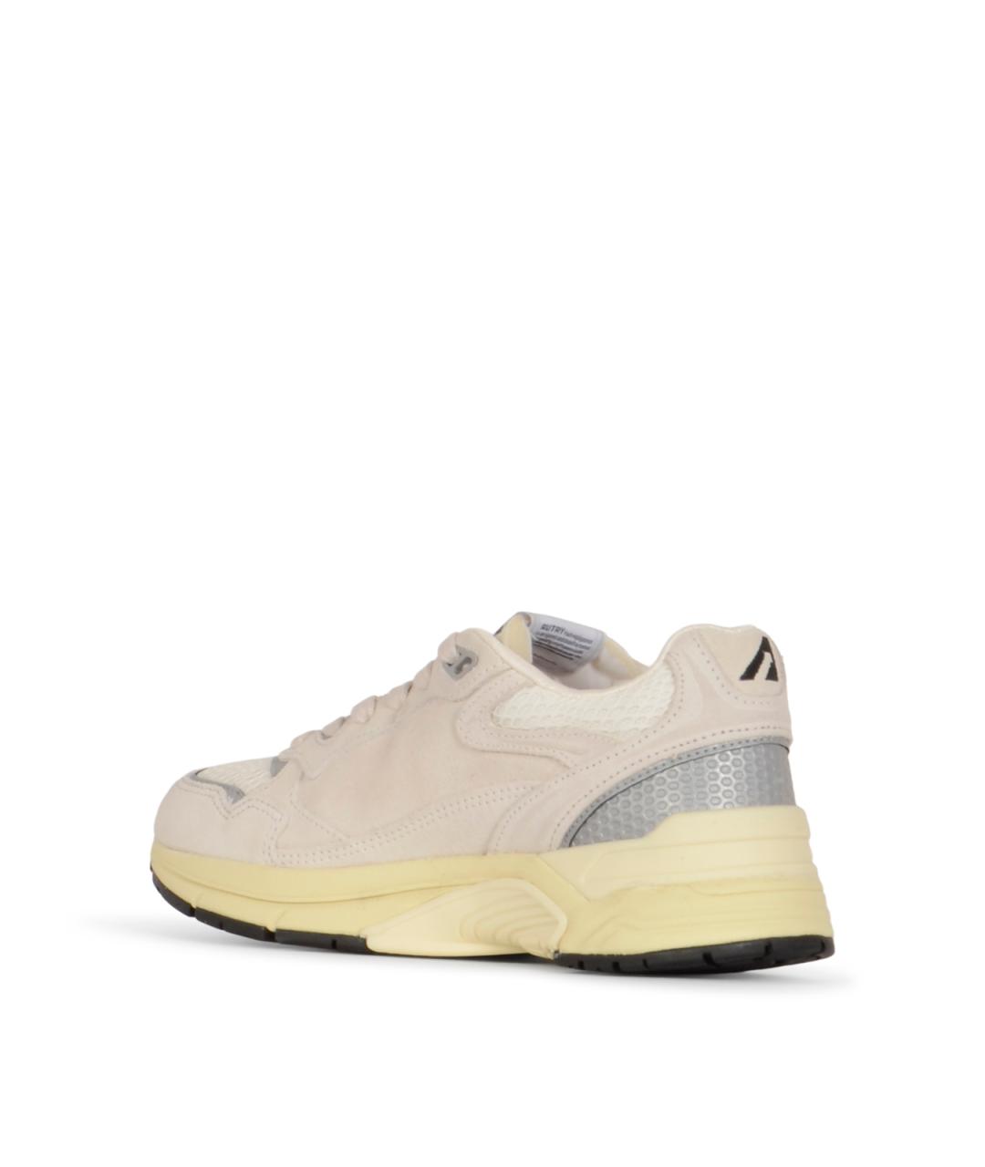 AUTRY Бежевые замшевые кроссовки, фото 3