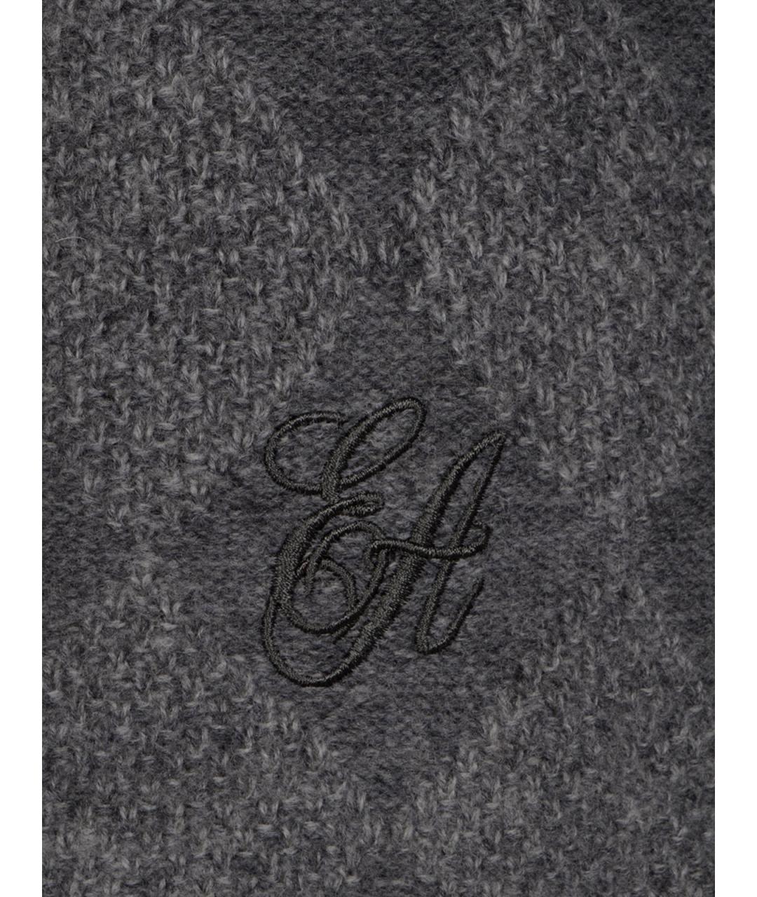 EMPORIO ARMANI Серый шерстяной кардиган, фото 3