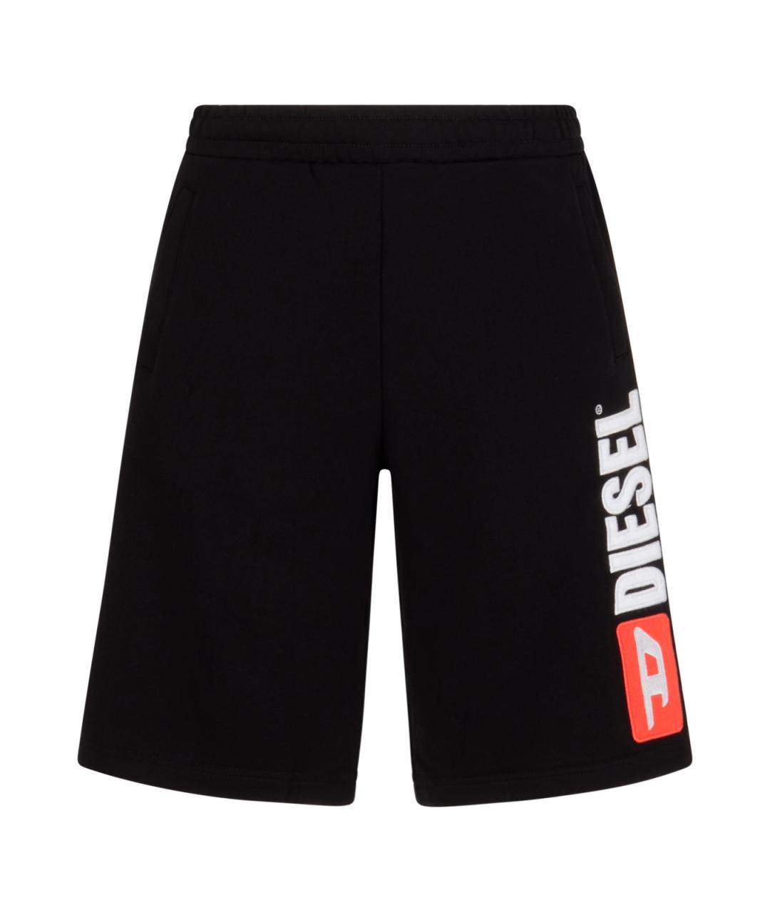 DIESEL Черные хлопковые шорты, фото 1