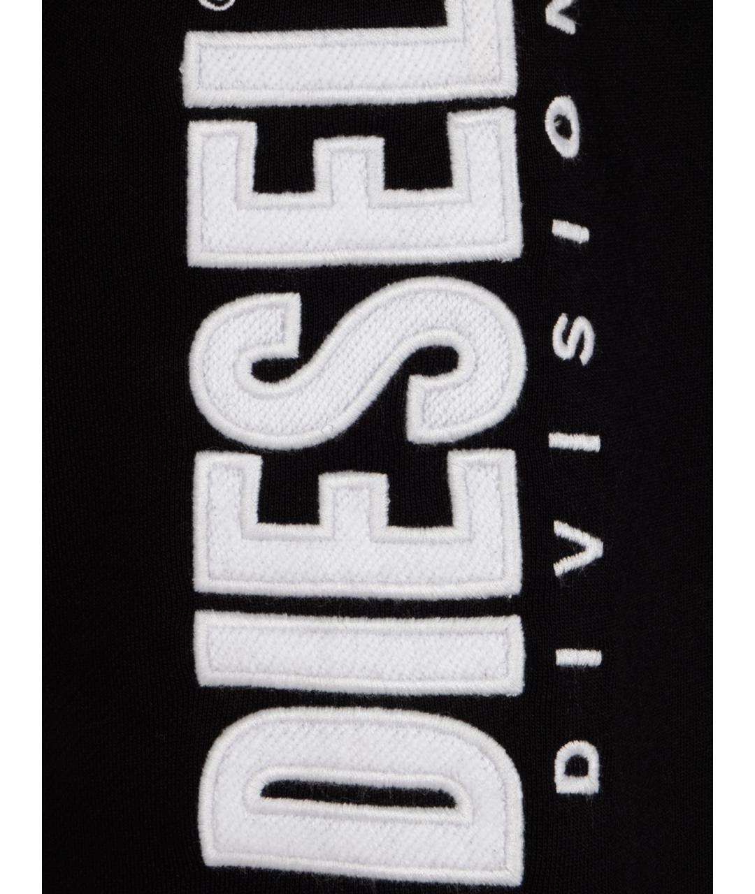 DIESEL Черные хлопковые шорты, фото 3