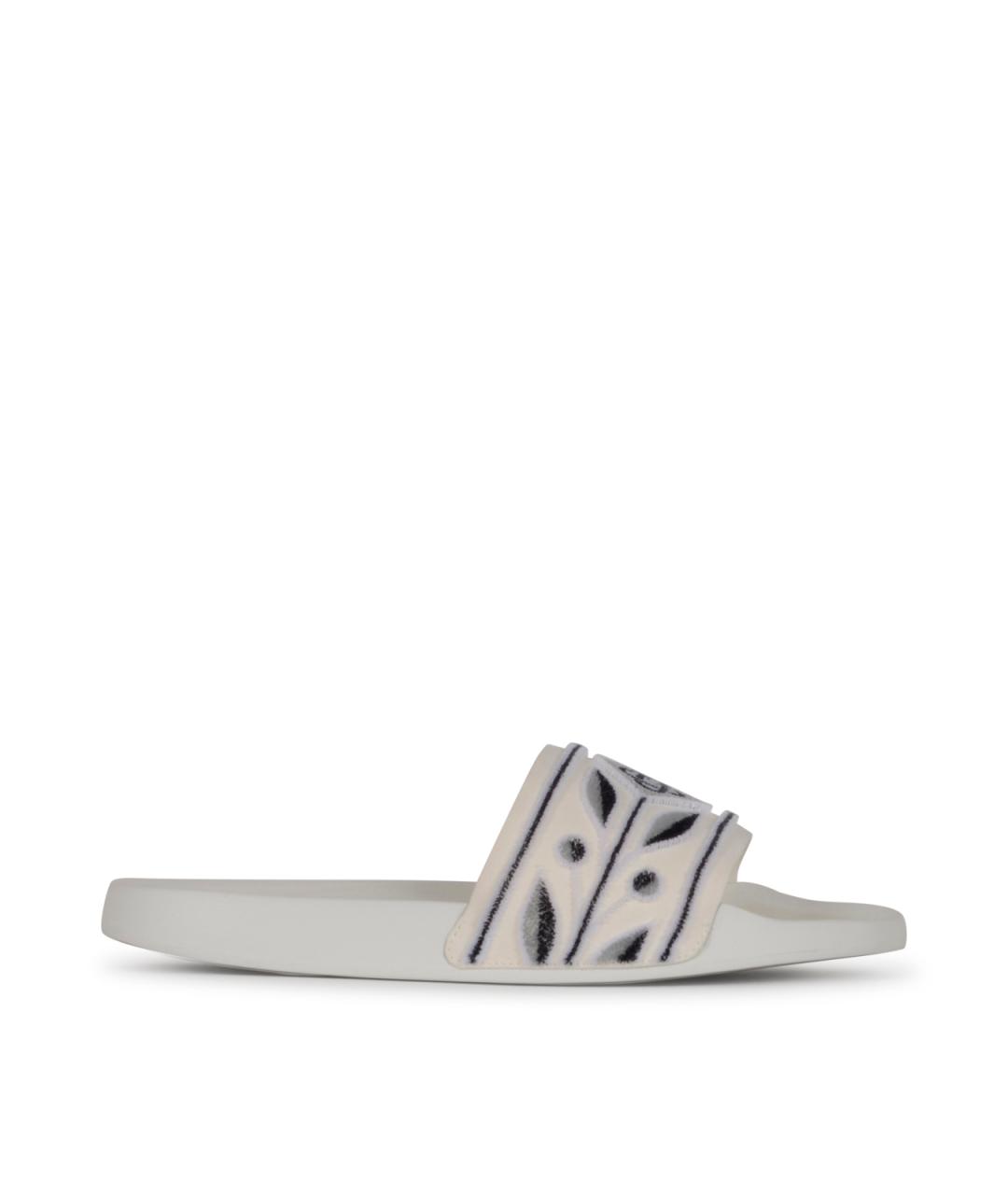 CASABLANCA Белые резиновые шлепанцы, фото 1