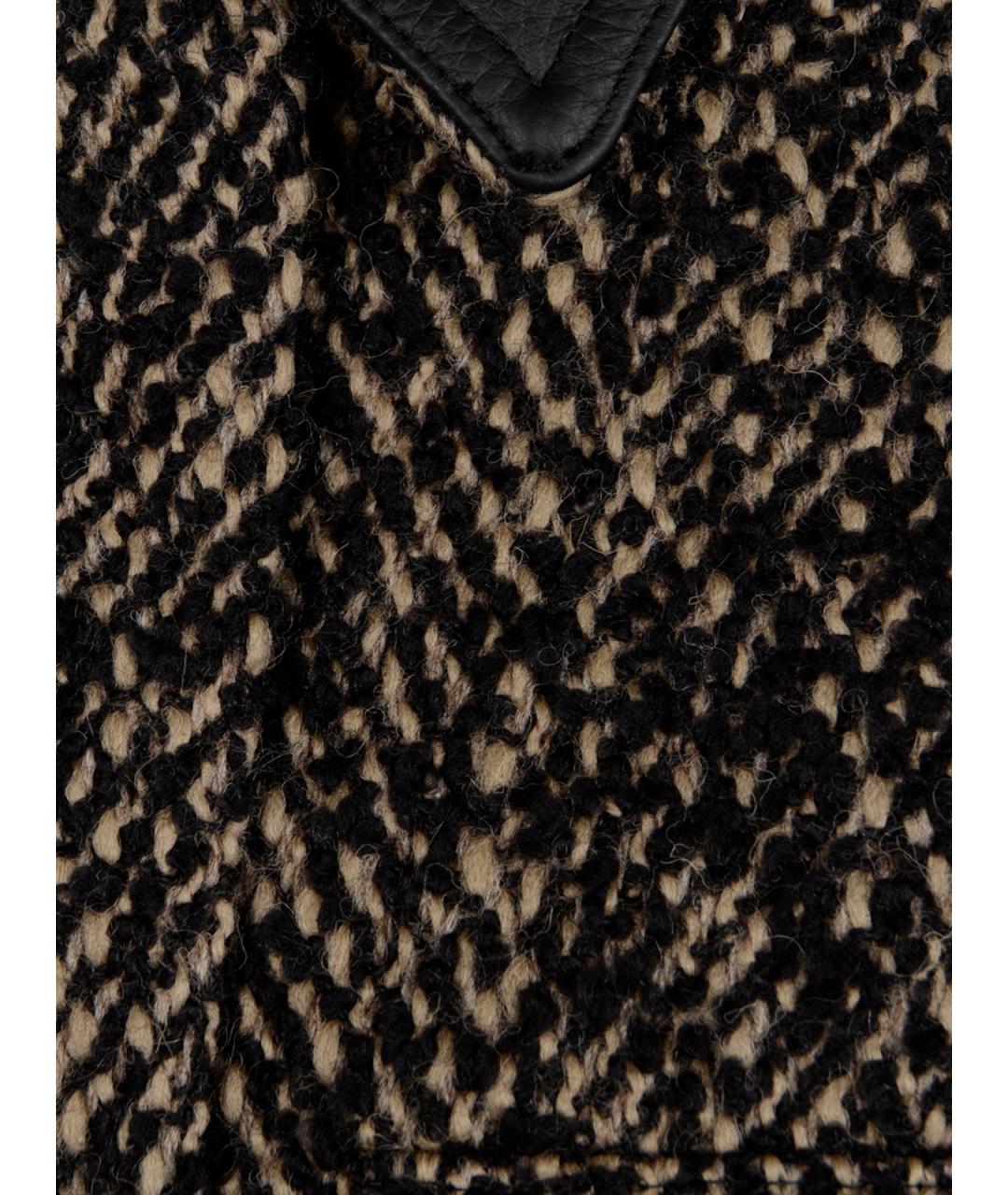 MAX MARA Коричневая шерстяная куртка, фото 3