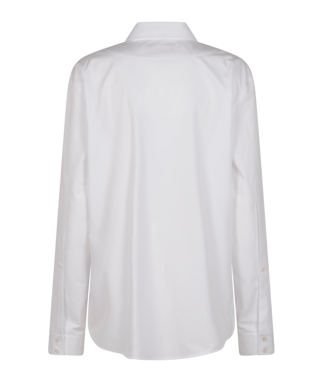 GUCCI Белая хлопковая блузы, фото 2