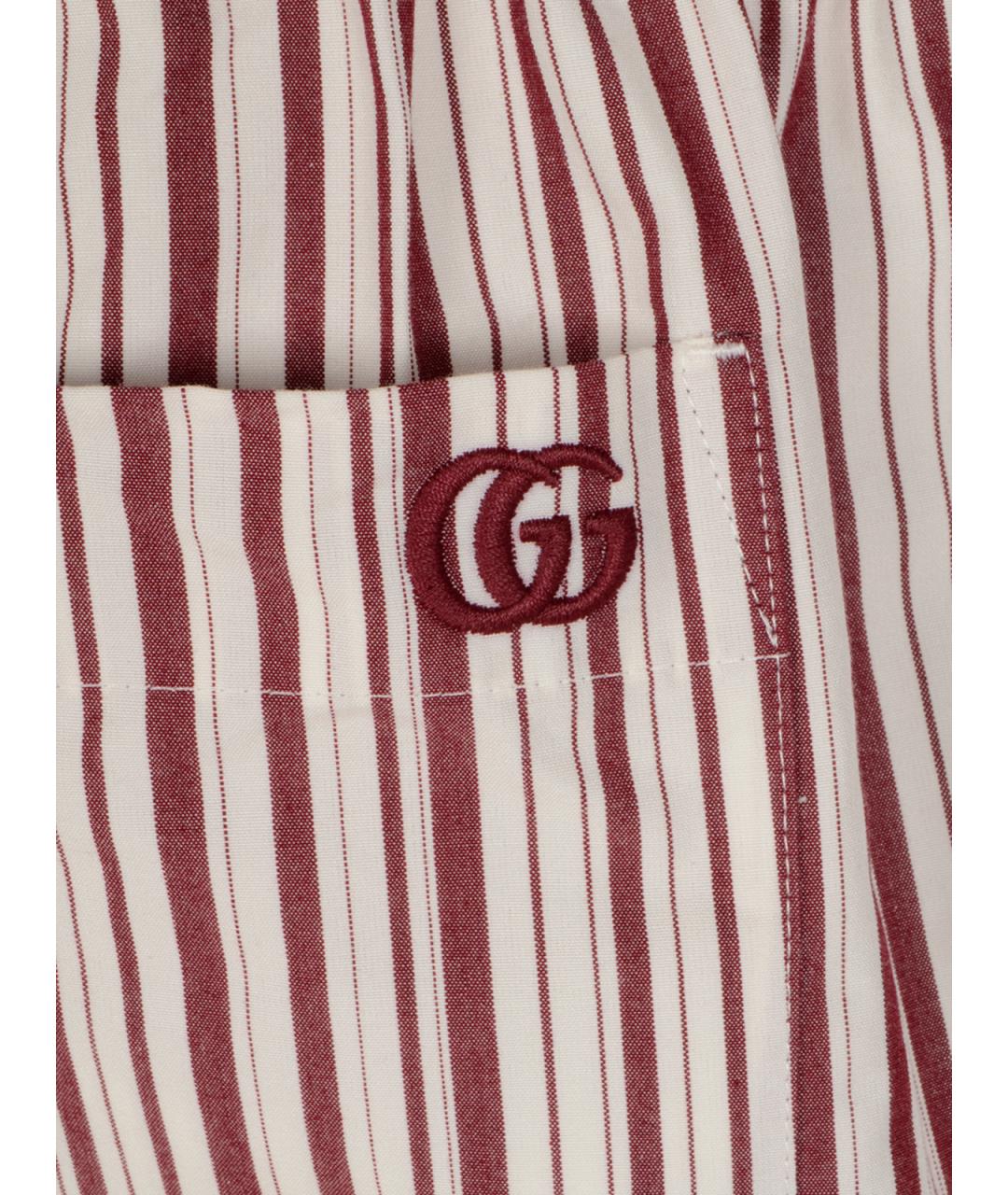 GUCCI Мульти хлопковые шорты, фото 3