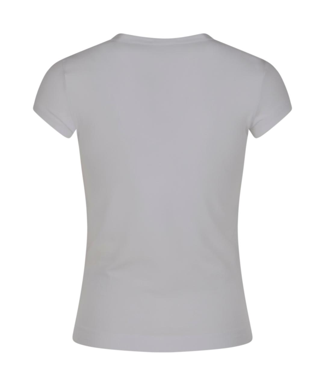 DIESEL Белая хлопковая футболка, фото 2