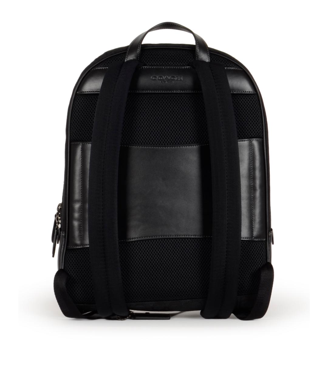 COACH Черный тканевый рюкзак, фото 3