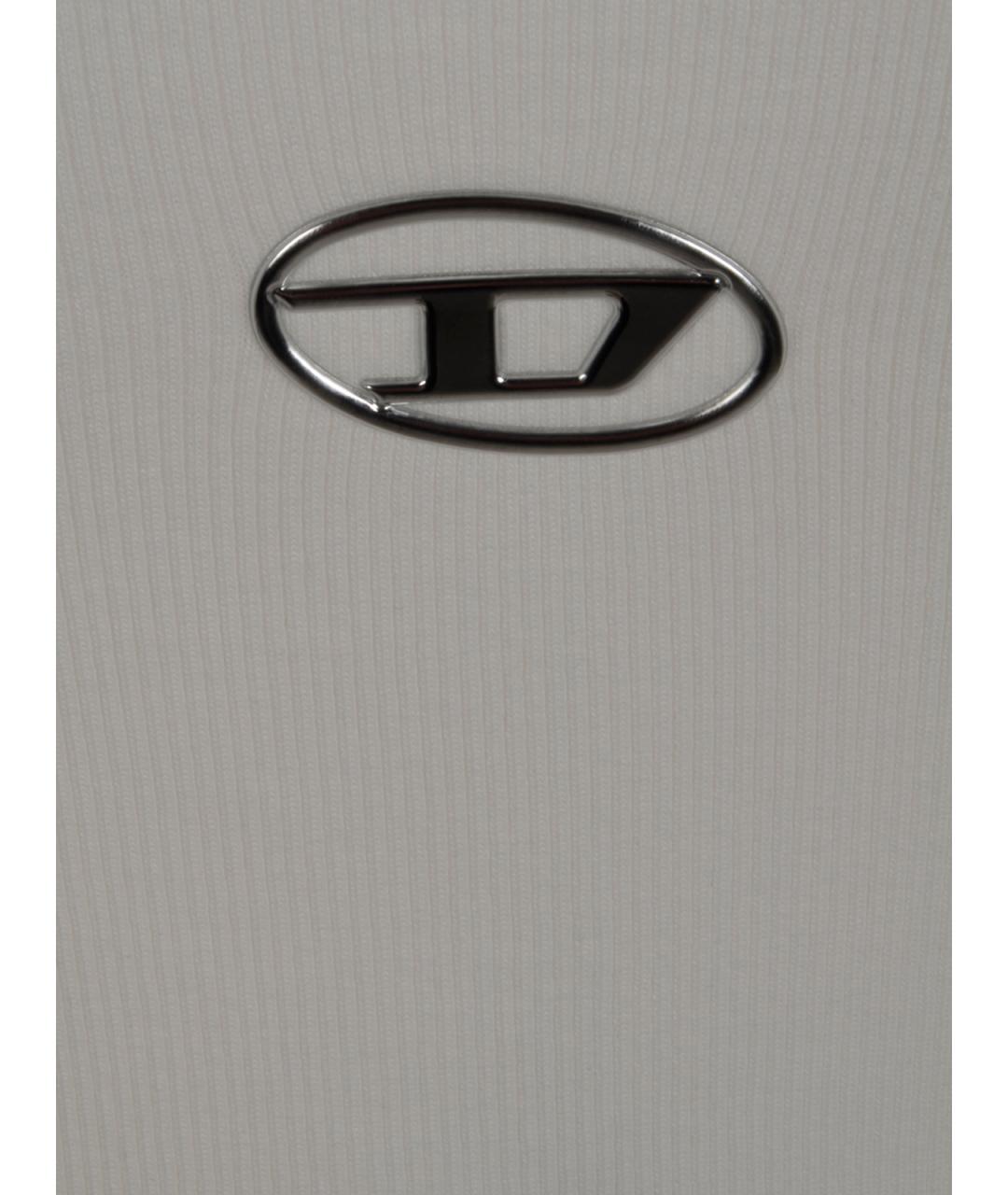 DIESEL Белая хлопковая майка, фото 3