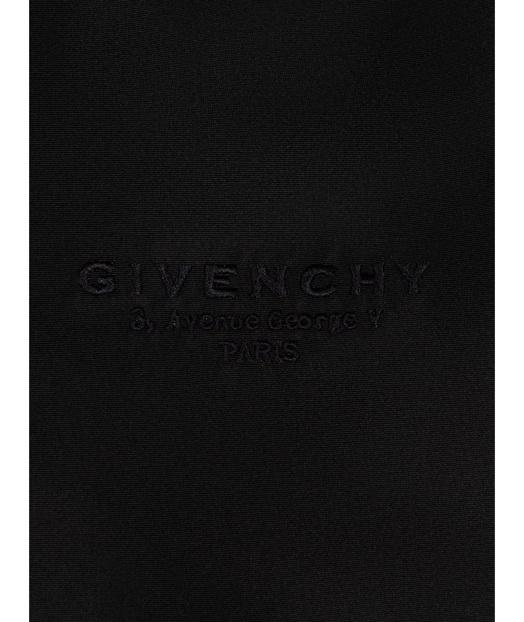 GIVENCHY Черная полиэстеровая куртка, фото 3